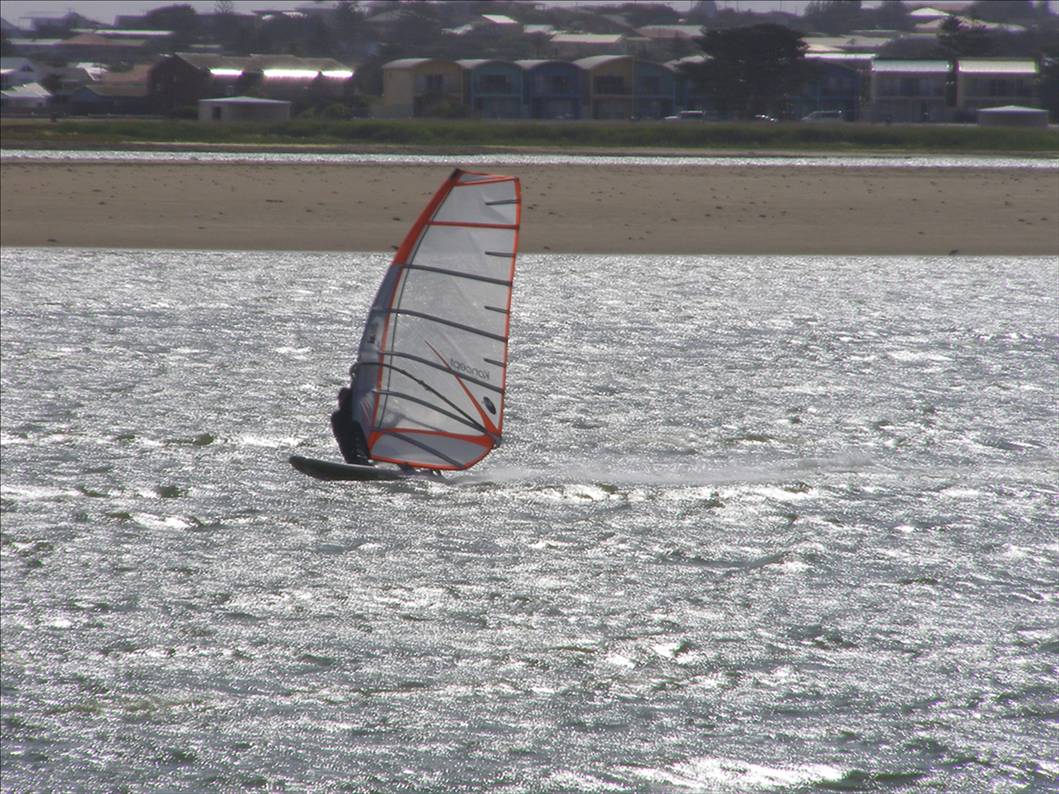 Joe at Goolwa on the 22nd of November, 2008