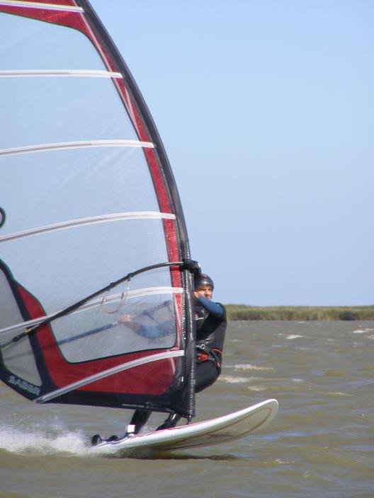 Sailing at Boggy Lake on Saturday the 10th of Febuary 2007