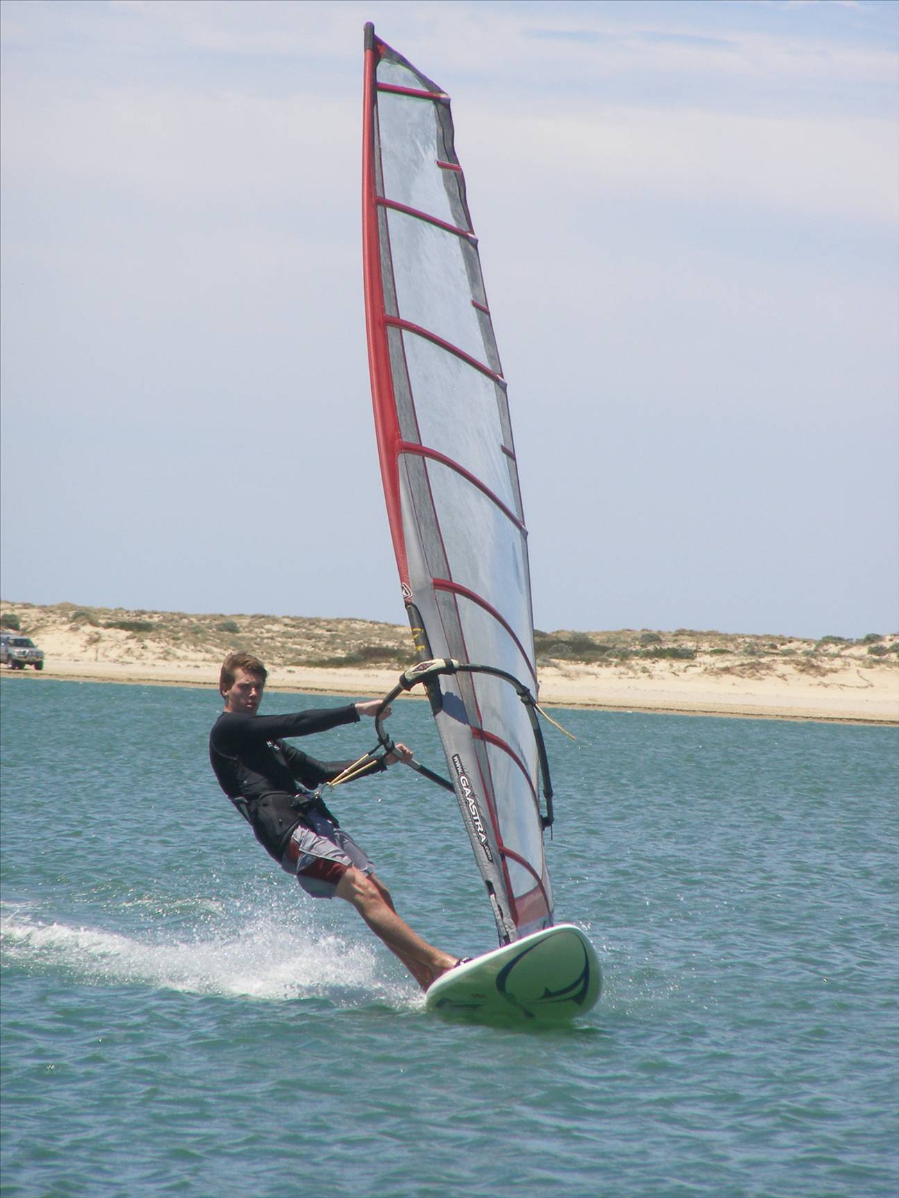 Me at the Murray Mouth on the 21st of December