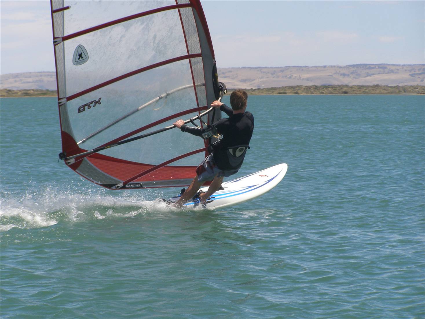 Me at the Murray Mouth on the 21st of December