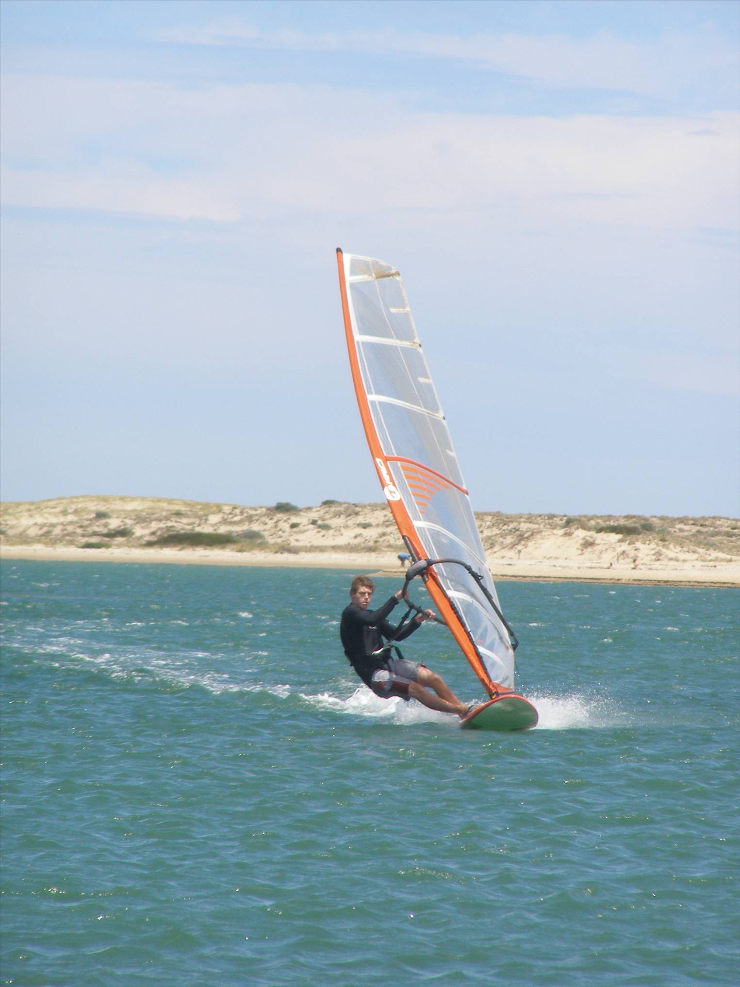 Me at the Murray Mouth on the 21st of December