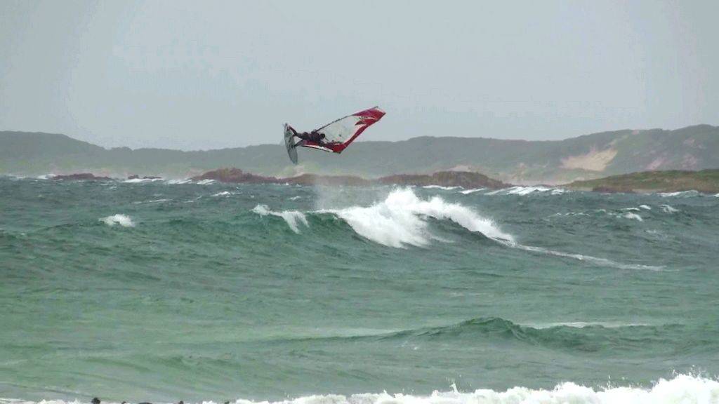Alastair McLeod and Leon Jamaer in Marrawah