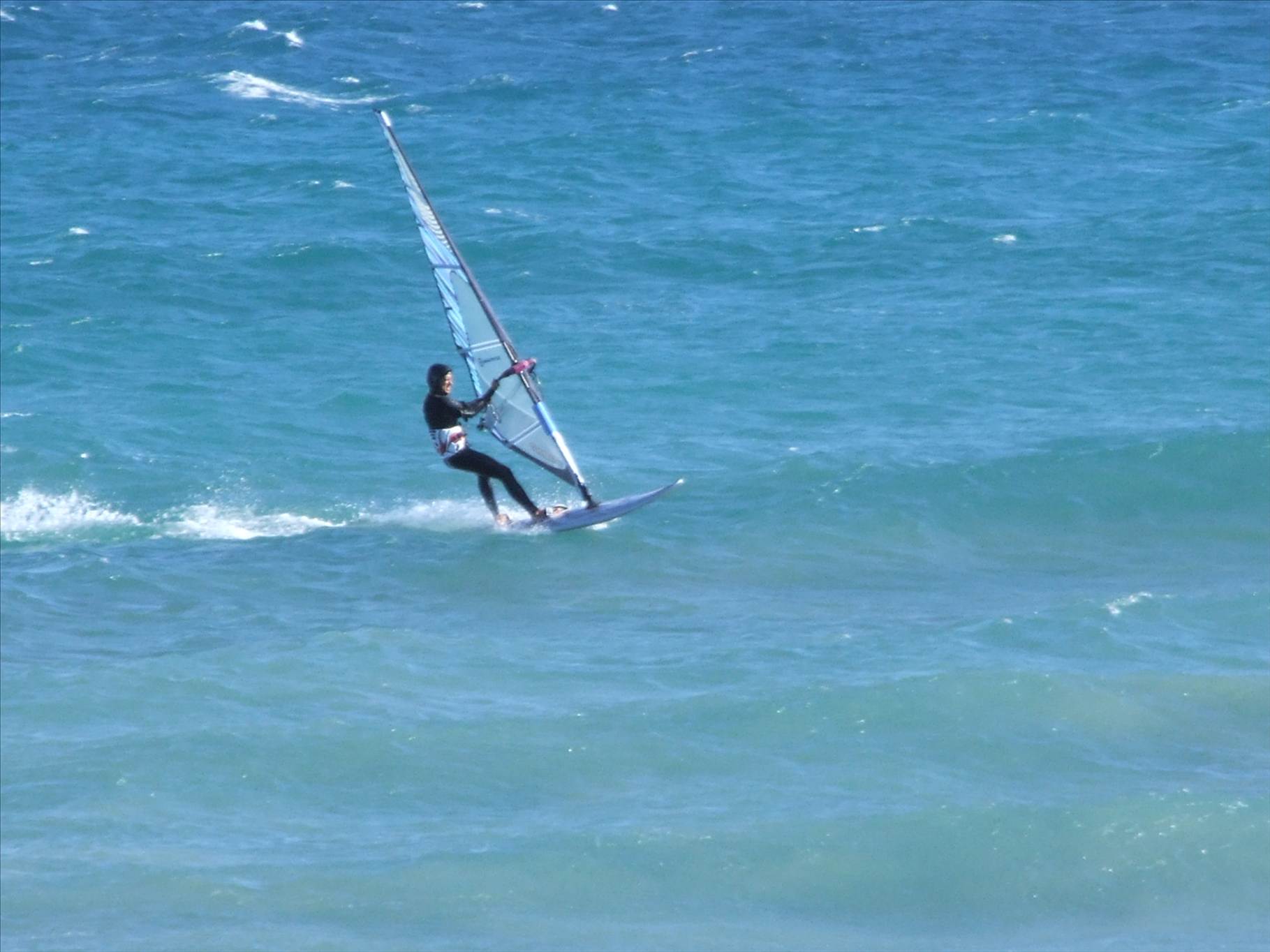Great day windsurfing at the Gap Waratah Bay