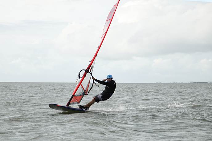 Big sail slalom boys that held on after everyone else went home.