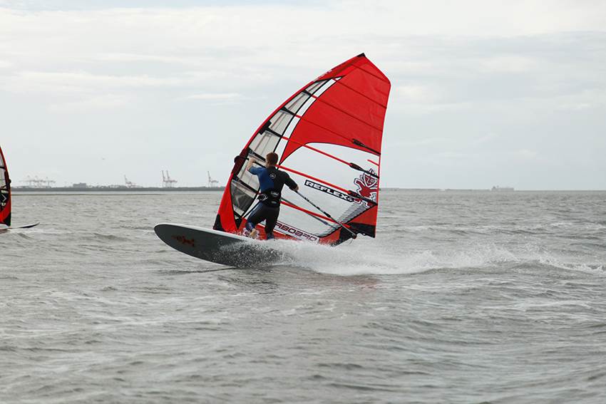 Big sail slalom boys that held on after everyone else went home.
