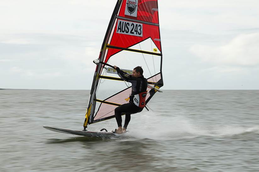 Big sail slalom boys that held on after everyone else went home.