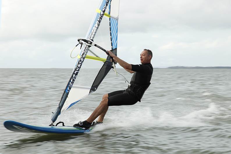 Big sail slalom boys that held on after everyone else went home.