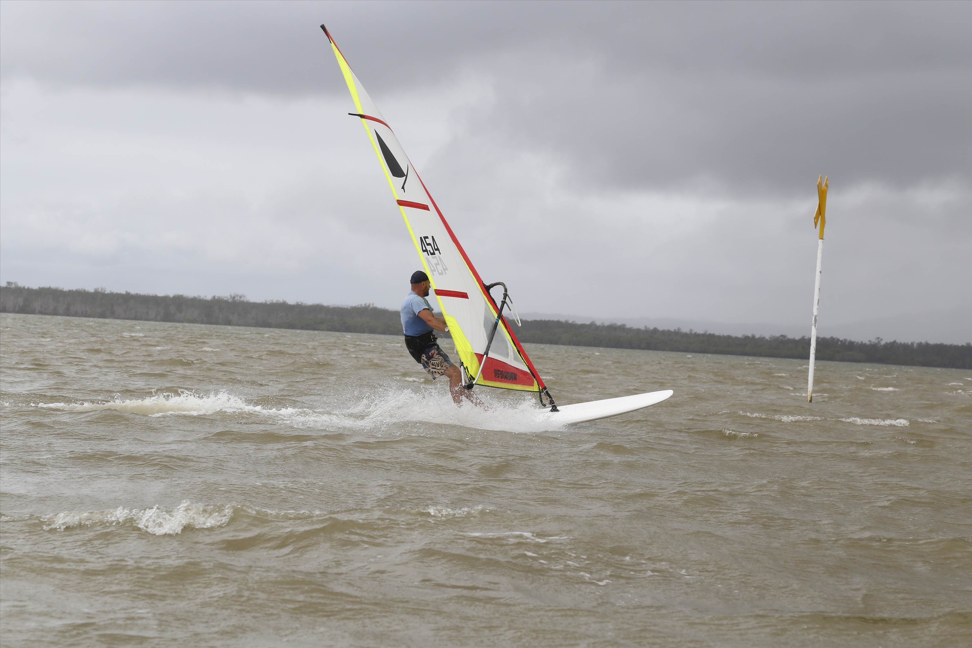 Challenging shifty, gusty conditions but lots of fun was had by all.