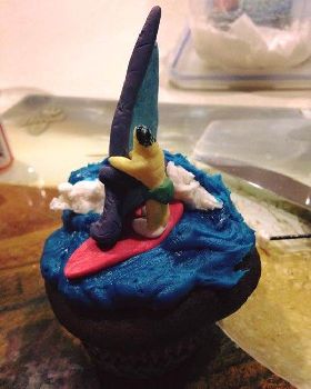 My wife made some cupcakes and thought they were pretty cool