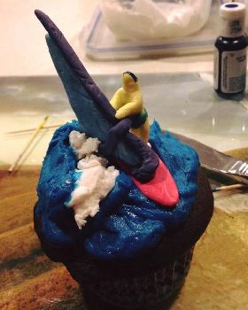My wife made some cupcakes and thought they were pretty cool