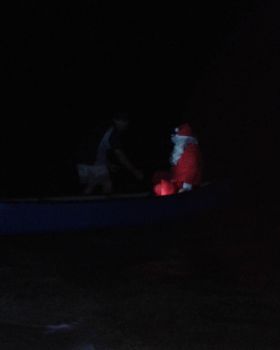 santa arrives