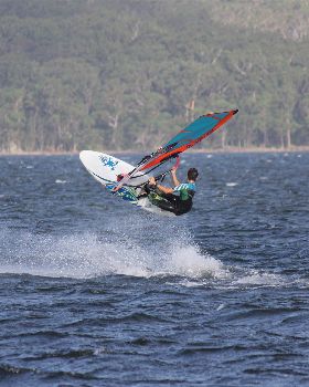 kids windsurfing aus2001 alex halank xs-3 severne