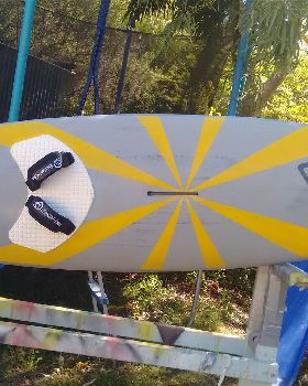 Rider custom sailboard