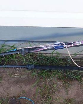 simple one sided Adjustable outhaul - 1