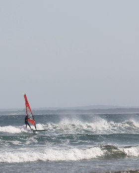 kids windsurfing Elli Halank age 10