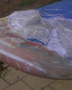Glassing the outer layer