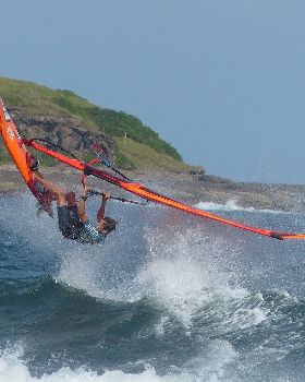 Alex Halank AUS2001 freestyle wavesailing 2016