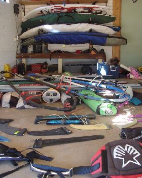 all my gear,