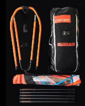 Backpac windsurf rig