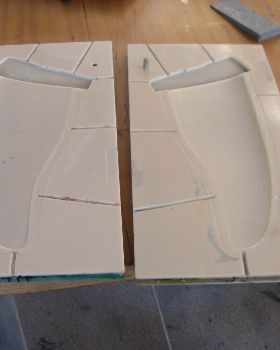 fin molds bend tests