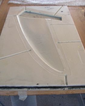 fin molds bend tests