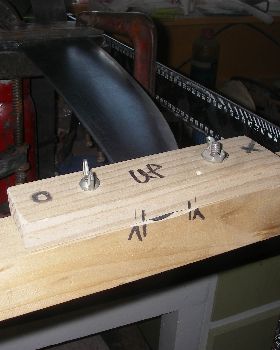 fin molds bend tests