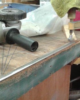 roughing out stainless foil