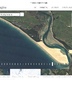 Timelapse - Google Earth Engine 2004 Sandy Point Page 1
