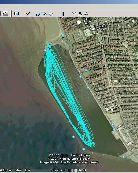West Kirby gps tracks A Cross