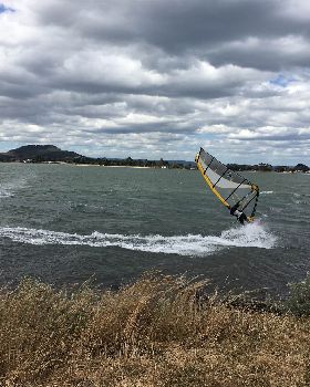 Guys sailing Dorans