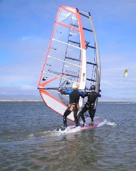 Starboard Gemini - tandom at the spit