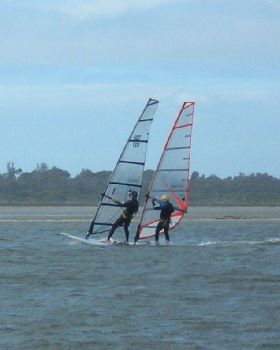 Starboard Gemini - tandom at the spit