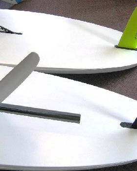 Nova165-Techno293 retracting fins