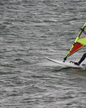Classic northerly at Greens