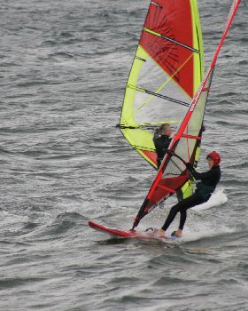 Classic northerly at Greens
