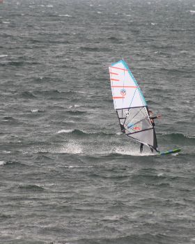 Classic northerly at Greens