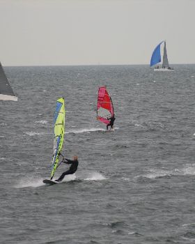Classic northerly at Greens