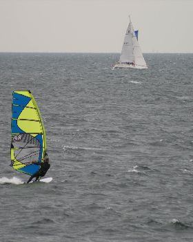 Classic northerly at Greens