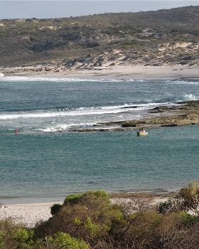 Murchison River mouth Kalbarri