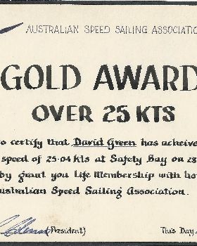 Really Old Speed Award