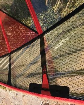 New sail wrinkles