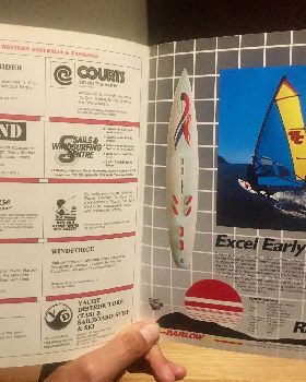 First Annual Sailboard Guide 1984-85 Australia