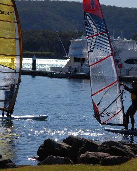 light wind at Gosford