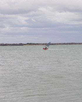 Speed Sailing   Lake Bonney