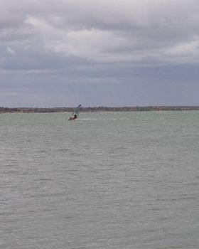 Speed Sailing   Lake Bonney