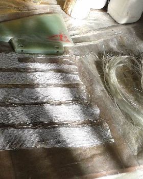 glass cut for fillet.