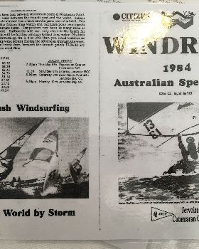 Windrush speed trials Woodmans Point