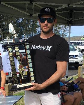 Winners are grinners - James Grundfelder 1st