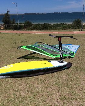 Fanatic H9 Foil with Fanatic Gecko Foil 122