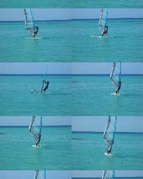 fin first